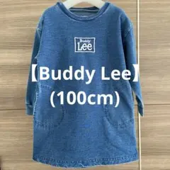 【Buddy Lee】デニム長袖ワンピース(100cm)