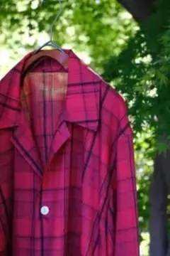 MAATEE&SONS / MUSOU COVERALL RED CHECK - メルカリ