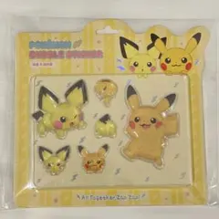 韓国ポケモン 30th ボンボンドロップシール ピチュー ピカチュウ
