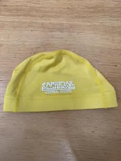 CENTRAL SPORTS 水泳帽 黄色　Lサイズ