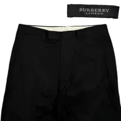 無*蔵様 BURBERRY LONDON ブラック　クロップドスラックスのサムネイル