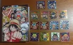 ワンピース ステッカーコレクションファイル 365日＋ビックリマンチョコ14枚