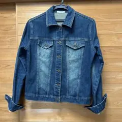 濃いデニムジャケット Lサイズ