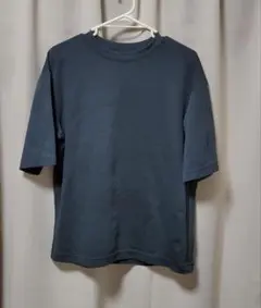 UNIQLO エアリズムコットンオーバーサイズTシャツ 5分袖