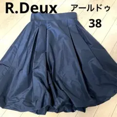 【R.Deux（アールドゥ）】バルーンスカート38ブラックのサムネイル