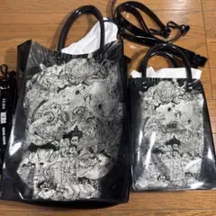 AKIRA アートオブウォール x nana-nana A5　YELLOW ラス1】AKIRA Art of Wall x nana-nana A5 Clear Bag
