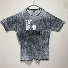 【August Bleu】グレー Tシャツ タイダイ柄 ゆったり【3L相当】