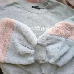 PERCEIVER グレー トレーナー Fサイズ