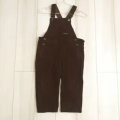 コーデュロイ オーバーオール
