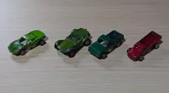 昭和レトロ ミニカー 4台まとめ売り (匿名配送)