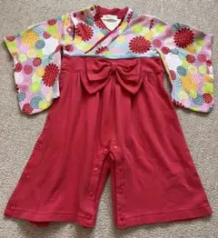 Aenak ベビー袴ロンパース　80センチ