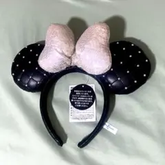 【未使用】ディズニーランド カチューシャ ミニー　黒と白