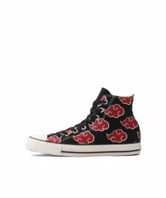 新品 NARUTO イタチ 暁 Converse オールスター 黒タグ付