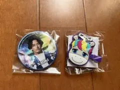 NAOKI バッジとユニコーンチャーム セット