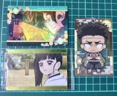 鬼滅の刃 キャラクターカード3枚セット / 栗花落カナヲ【未開封】