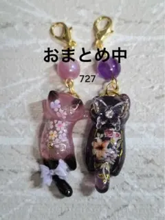 ☆Halloween猫ちゃんピアス☆A( ᜊº-° )ᜊ - メルカリ