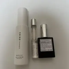 人気香水3点セット SHIRO JILLSTUART オゥパラディ