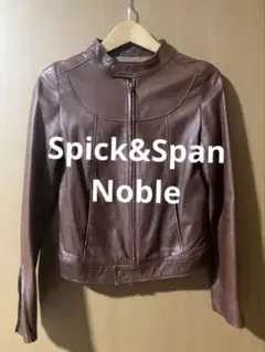 2026年最新】Spick&Span Noble レディース レザージャケット