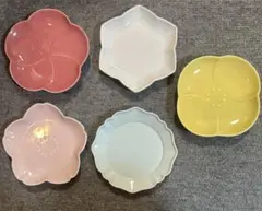 金麦花やか皿　5種　5枚セット