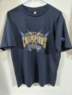 オリックスバファローズ 2022 パ・リーグ優勝記念 Tシャツ ネイビー Lのサムネイル