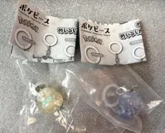 ポケモン ポケピース カプセルトイ 2個セット　モクロー　ニャスパー