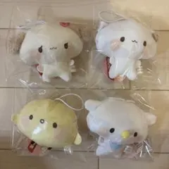 新品⭐︎ ラウンドワン限定　たれ耳うさぎのもるちゃん　コンプリート4種セットのサムネイル