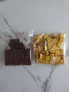 チロルチョコアウトレット ミルクヌガー コーヒーヌガー　　　２袋