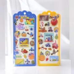 SUNSUN ドロップジェリーシール　パペットスンスン　2枚セット