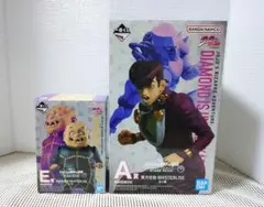 ジョジョの奇妙な冒険　一番くじ　A賞　東方仗助 E賞　矢安宮清