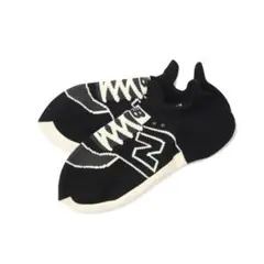New Balance スニーカーデザイン ソックス ブラック　XLのサムネイル