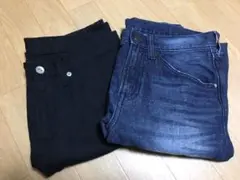 GU デニム ジーンズ（2点セット）