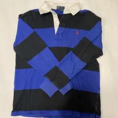 ポロ・ラルフ・ローレン 長袖ポロシャツ　M
