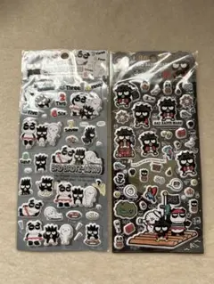 バッドバツ丸　サンリオ　ステッカーセット　台湾限定　ぷっくりシール