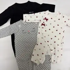 【まとめ売り】baby GAP コムサ アプレ ロンパース 3点セット