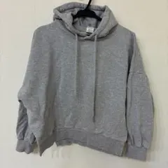 フード付きバルーンスリーブパーカー　韓国服