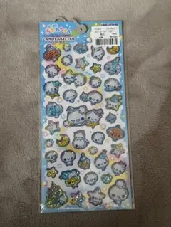 あわわちゃんキャンディグリッターシール