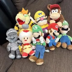 マリオ公式ぬいぐるみセット14体