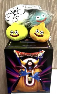 ドラゴンクエスト ぬいぐるみスライム&ぷにゅとスライム、雲、魔王ゾーマフィギュア