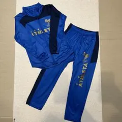ATHLETA サッカージャージ　青