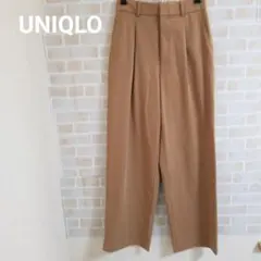UNIQLO タックワイドパンツ 23年460311