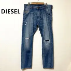 美品！DIESEL KROOLEY ブリーチ加工デニム！イタリア製！W28 美品！DIESEL KROOLEY ブリーチ加工デニム！イタリア製！W28 - メルカリ