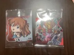 エヴァンゲリオンウェハース シール アスカ