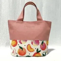 ラブラリーバイフェイラー　ピーチドット　トートバッグ