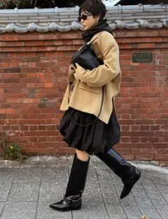 新作 マチャット ハーフジップ バルーンドレス 完売 - メルカリ