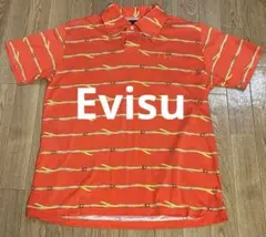 Evisu エヴィス　総柄　ポロシャツ　00s y2k ヴィンテージのサムネイル