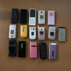 携帯電話 ガラケー 16台セット ジャンク