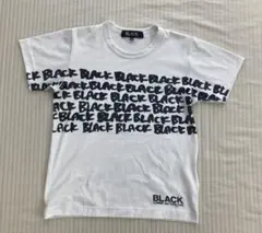 BLACK COMME des GARÇONS 半袖 Tシャツ ロゴ Ｍのサムネイル