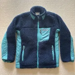 Columbia フリースジャケット 130cm~ ネイビー/ターコイズ
