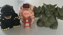 ゴジラ ソフビ 貯金箱 4体セット ゴジラ ソフビ 貯金箱 4体セット