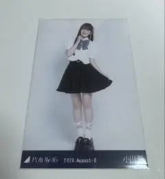⑦乃木坂46 小川彩 生写真 フレンチガーリー ヒキ